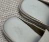 Мужские замшевые мюли Hermes Likely серые 2025