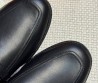 Мужские кожаные мюли Hermes Likely черные 2025