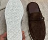 Мужские замшевые мюли Hermes Likely коричневые 2025