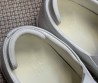 Мужские кожаные слипоны Hermes Lucky белые 2025