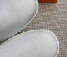 Мужские кожаные слипоны Hermes Lucky белые 2025