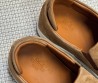 Мужские замшевые слипоны Hermes Lucky коричневые 2025