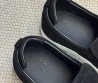 Мужские замшевые слипоны Hermes Lucky черные 2025