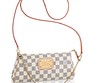 Женская кожаная сумка Louis Vuitton Eva White