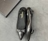 Женские кожаные балетки Chanel Metiers d'art черные с бантом 2025