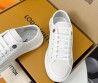 Женские текстильные кеды Louis Vuitton белые 2025