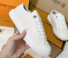 Женские текстильные кеды Louis Vuitton белые 2025