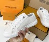 Женские текстильные кеды Louis Vuitton белые 2025
