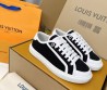 Женские текстильные кеды Louis Vuitton черные 2025