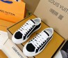 Женские текстильные кеды Louis Vuitton черные 2025