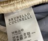 Женские трикотажные брюки Brunello Cucinelli серые 2025