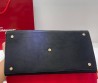 Женская замшевая сумка Salvatore Ferragamo черная 38х24 2025