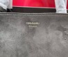 Женская замшевая сумка Salvatore Ferragamo серая 38х24 2025