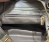 Женская замшевая сумка Salvatore Ferragamo серая 38х24 2025