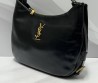 Женская кожаная сумка Saint Laurent черная 32х20х8 2025