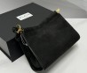 Женская сумка из нубука Alaia черная 23х14х9 2025