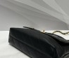 Женская кожаная сумка Chanel черная 28х17х7 2025
