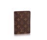 Чехол для паспорта Louis Vuitton Brown LV