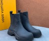 Женские кожаные ботинки Louis Vuitton Ruby черные 2025
