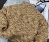 Женская кашемировая куртка Chanel на пуху коричневая 2025