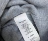 Женский кашемировый джемпер Saint Laurent серый с брошью 2025