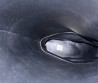 Женские кожаные сапоги Toteme черные глянцевые каблук 4 см 2025