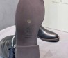 Женские кожаные сапоги Brunello Cucinelli черные с ремешком 2025
