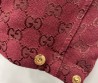 Женская двухсторонняя куртка Gucci бордовая 2025