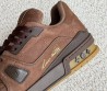 Мужские кроссовки Louis Vuitton Trainer коричневые замшевые 2025