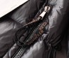 Женский пуховик Moncler Parnaiba черный 2025