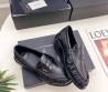 Женские кожаные лоферы Saint Laurent черные глянцевые 2025