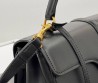 Женская кожаная сумка Celine черная 27х20 см 2025