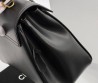 Женская кожаная сумка Celine черная 27х20 см 2025