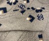 Женский шерстяной свитер Chanel бежевый с рисунком 2025