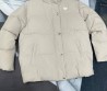 Женский пуховик Prada молочный 2025