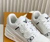 Мужские кожаные кроссовки Louis Vuitton Trainer белые 2025