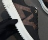 Мужские кожаные кроссовки Louis Vuitton черные с коричневым 2025
