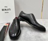 Мужские кожаные туфли Berluti черные 2025