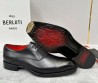Мужские кожаные туфли Berluti черные 2025