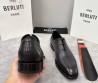 Мужские кожаные туфли Berluti черные 2026