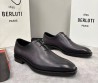 Мужские кожаные туфли Berluti черные 2026