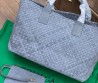 Женская замшевая сумка Bottega Veneta голубая 40х28 2026