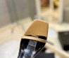 Женские кожаные босоножки Saint Laurent Opium бежевые лакированные каблук 11 см 2026