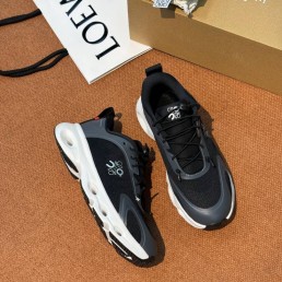 Женские комбинированные кроссовки Loewe Cloudsolo черные 2026