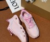 Женские комбинированные кроссовки Loewe Cloudsolo розовые 2026
