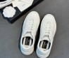 Женские комбинированные кроссовки Chanel белые 2026