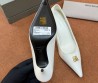 Женские кожаные туфли лодочки Balenciaga белые каблук 8,5 см 2026
