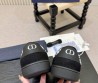 Мужские комбинированные кеды Christian Dior черные с белым 2026