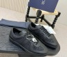 Мужские комбинированные кеды Christian Dior черные 2026