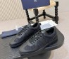 Мужские комбинированные кеды Christian Dior черные 2026